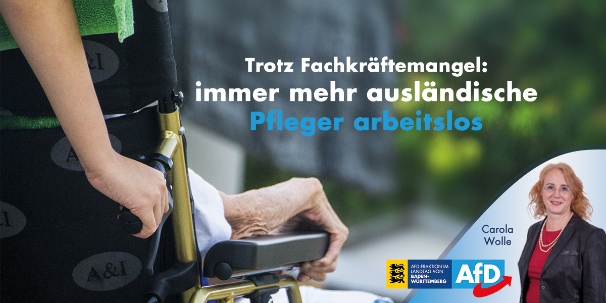 Trotz Fachkräftemangel: immer mehr ausländische Kranken- und Altenpfleger arbeitslos