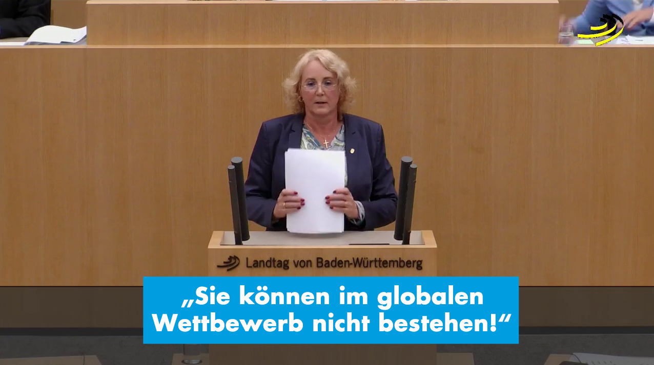 Carola Wolle zum Bürokratieabbau am Beispiel des Bildungszeitgesetzes