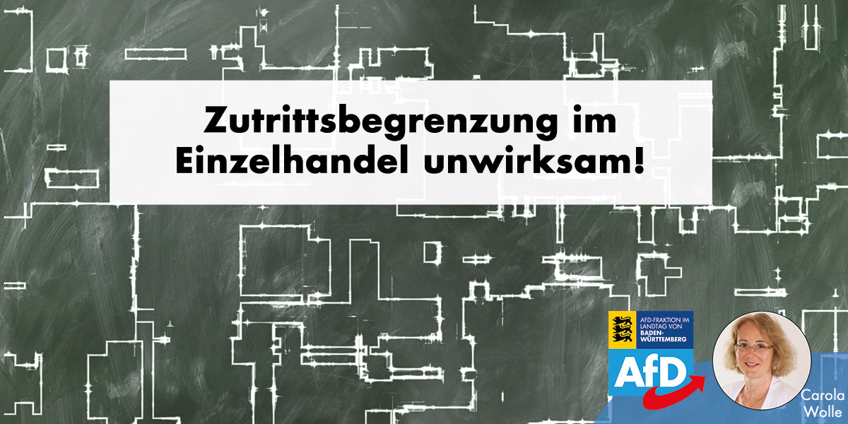 Zutrittsbegrenzung im Einzelhandel unwirksam