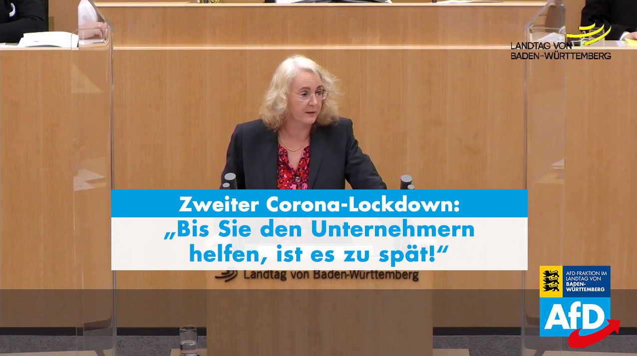Landtagsrede: Carola Wolle zum Erlass über infektionsschützende Maßnahmen