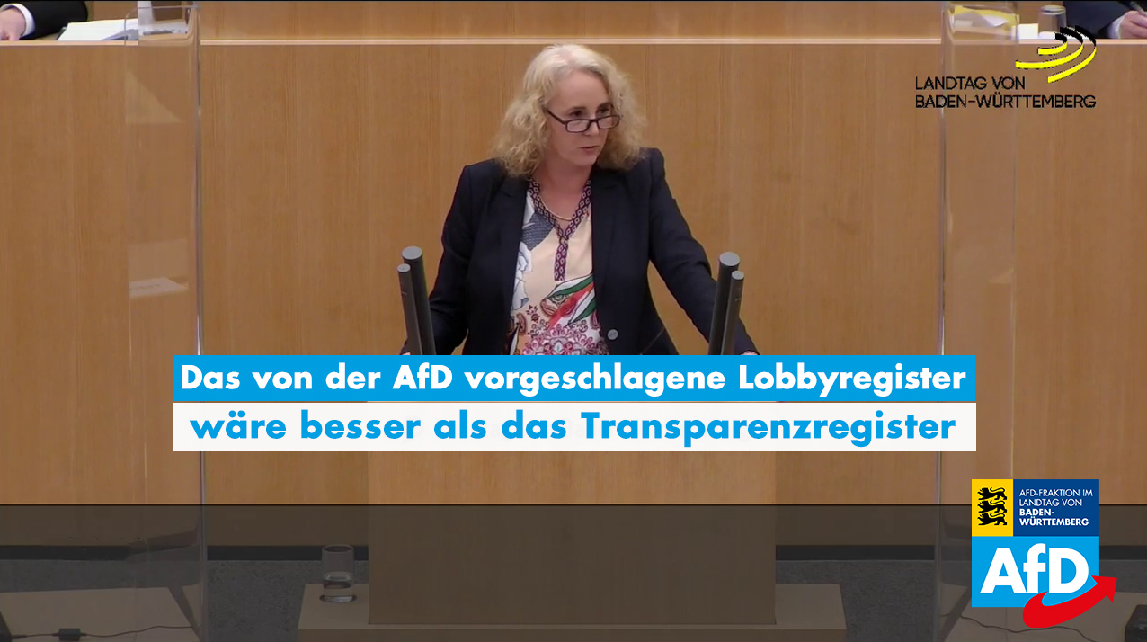 Carola Wolle zum Transparenzregister: gut gewollt ist nicht gut gemacht