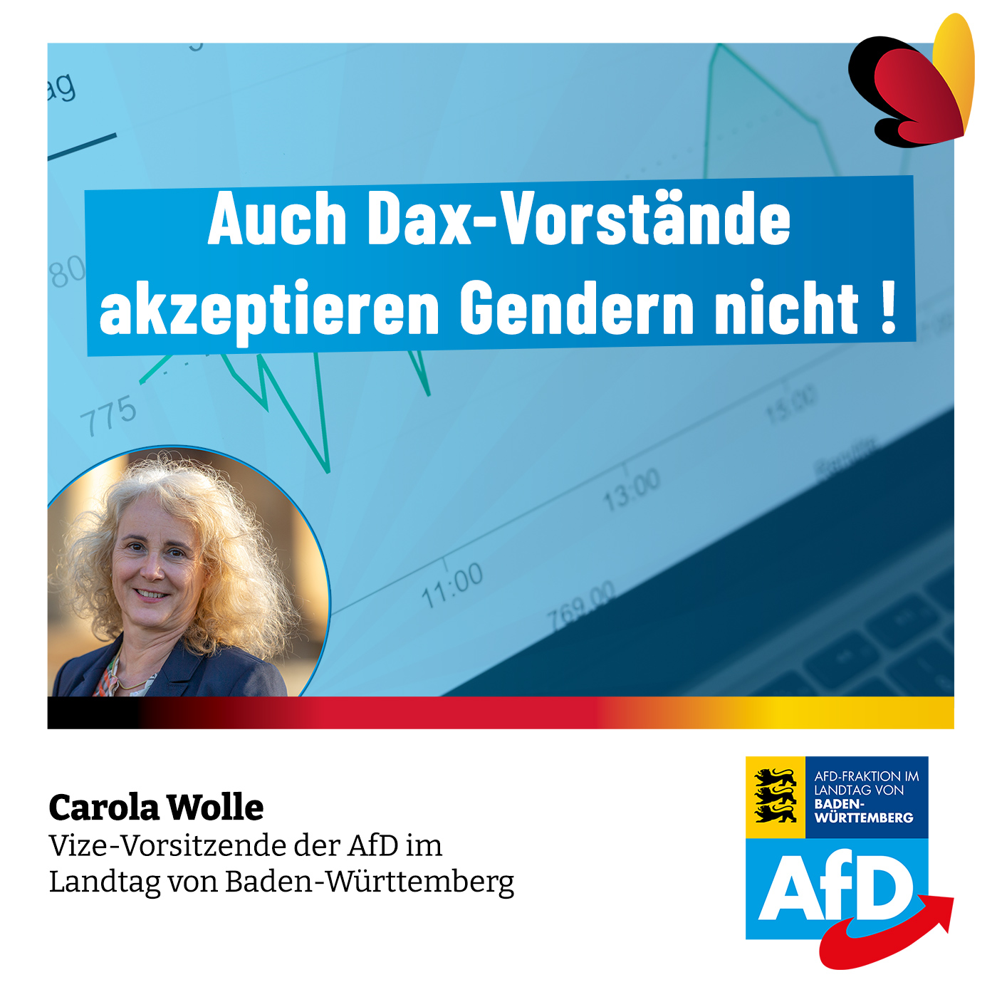 Carola Wolle: Auch Dax-Vorstände akzeptieren Gendern nicht