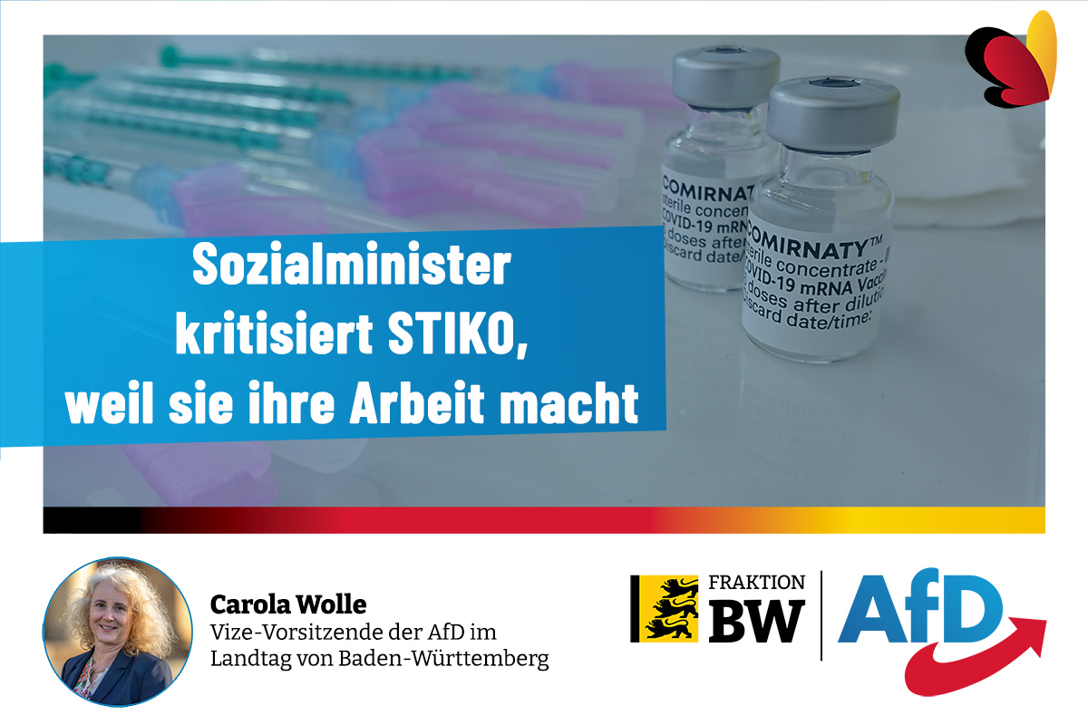 Carola Wolle: Lucha kritisiert STIKO, weil sie ihre Arbeit macht