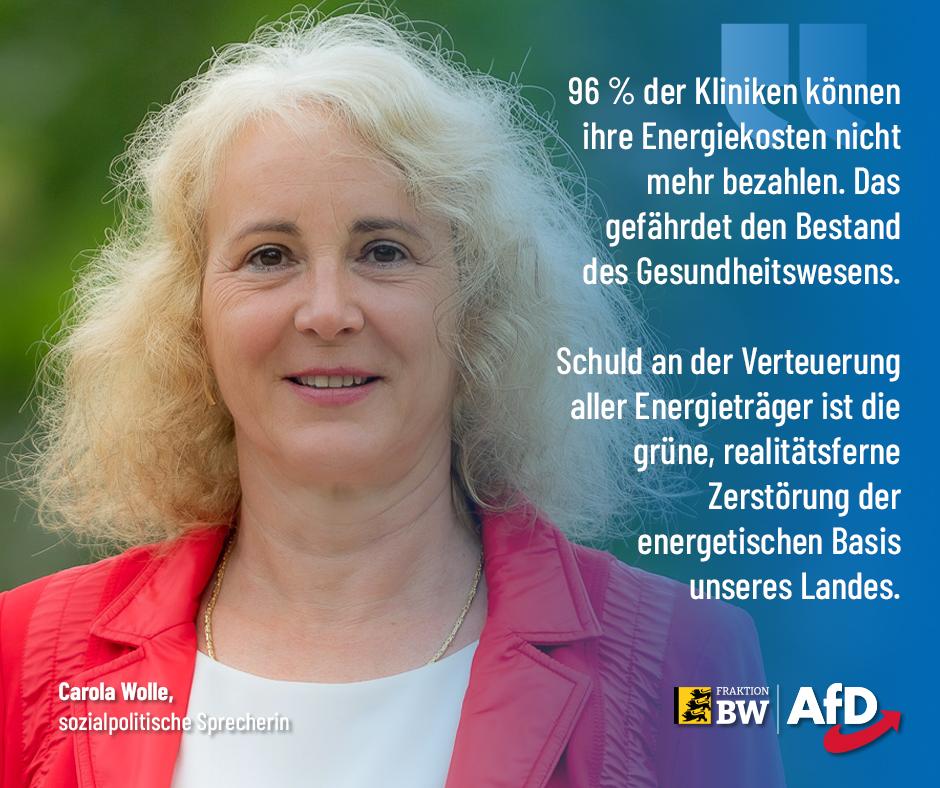 Carola Wolle: Sozialeinrichtungen vor dem Kollaps - und Kretschmann schickt Waschlappen
