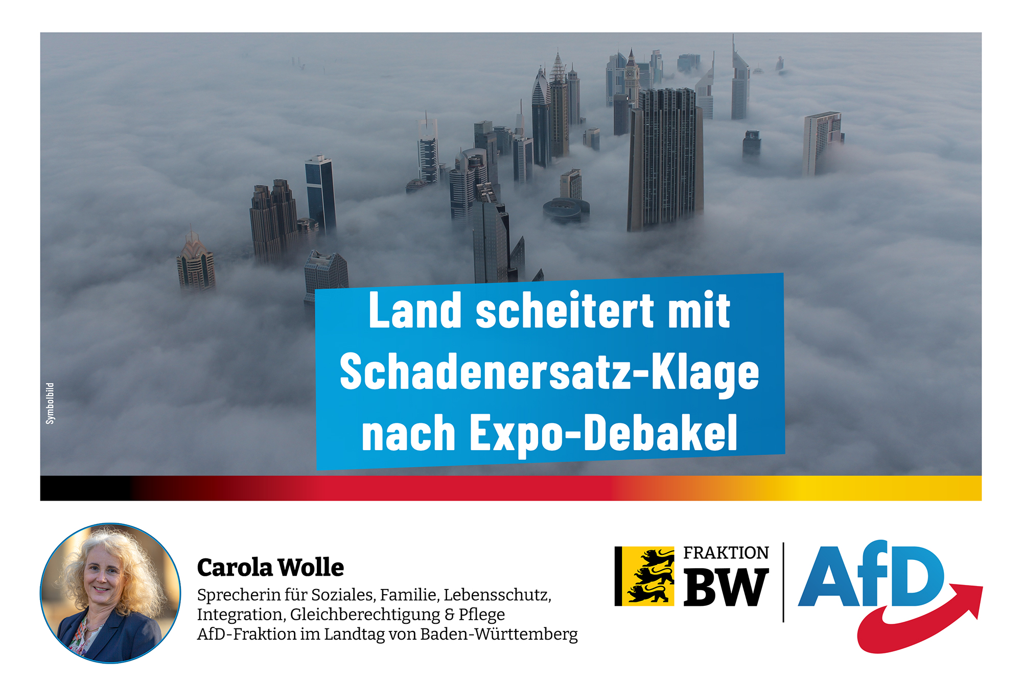 Carola Wolle: „Land scheitert mit Schadenersatz-Klage nach Expo-Debakel“