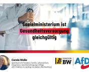 Carola Wolle: Sozialministerium ist Gesundheitsversorgung gleichgültig
