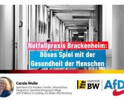 Carola Wolle: „Brackenheim – Böses Spiel mit der Gesundheit der Menschen“
