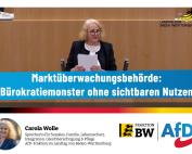 Carola Wolle zur Marktüberwachungsbehörde: Bürokratiemonster ohne sichtbaren Nutzen